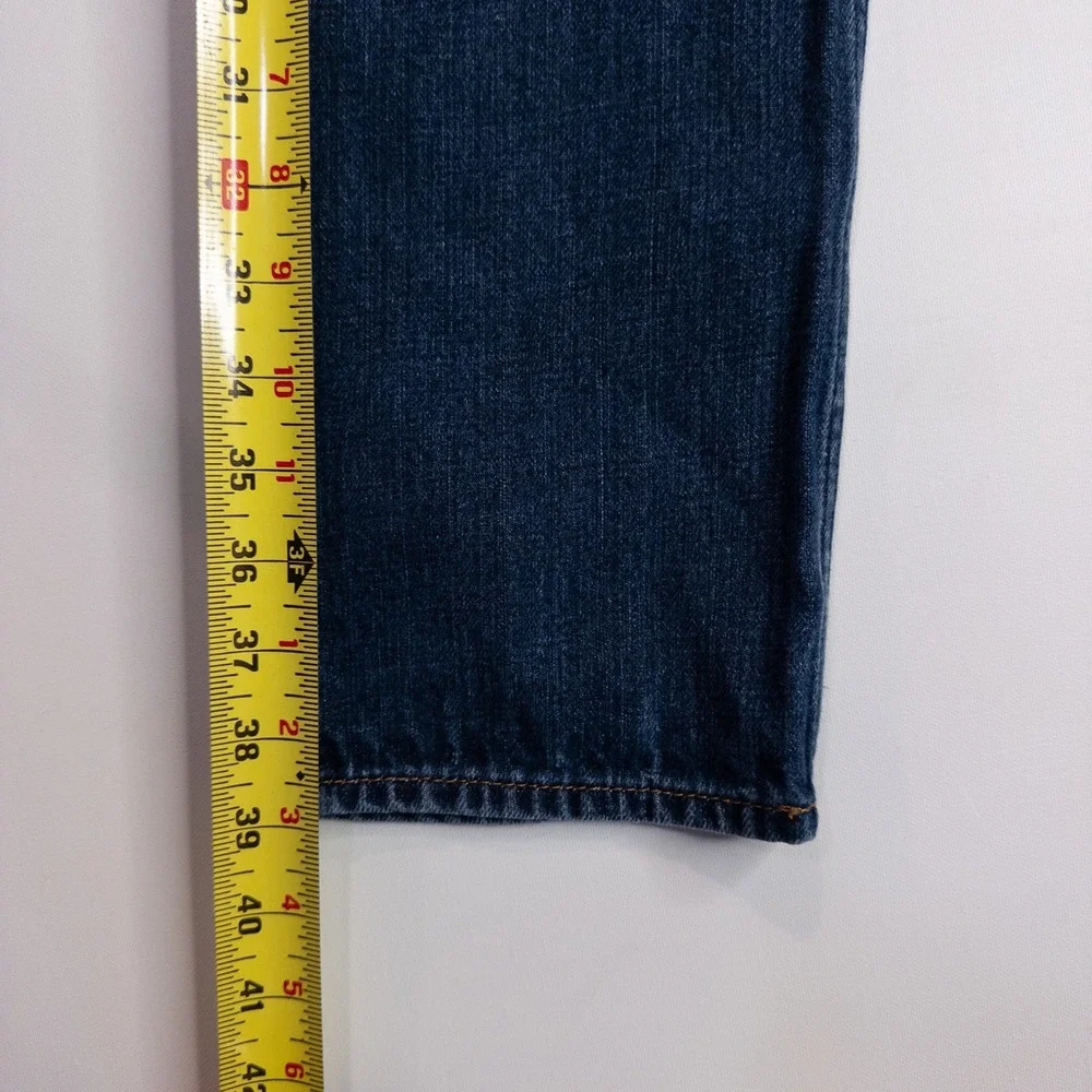 Quiksilver Straight Fit Jeans Mens 29 Dark Wash Blue Excellent Casual Skate